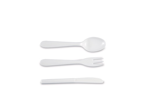 CUCCHIAIO PLASTICA BIANCO PZ.12 3075A1  