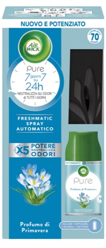 DEOD.AMB.AIR WICK FRESH MATIC COMPL+RI  