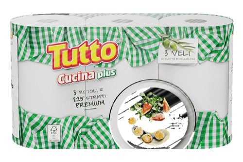 ASCIUG.TUTTO CUCINA PLUS 3V 3RT.821645  