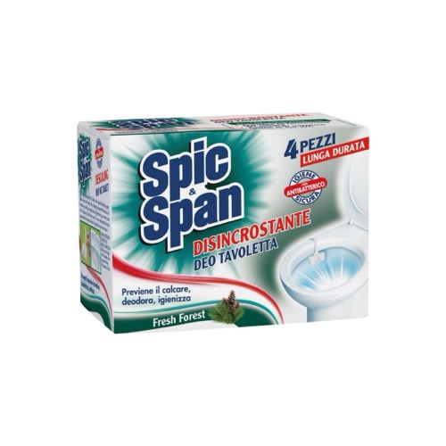 DEOD.WC TAVOL.4 PZ.SPIC & SPAN DISINCROS