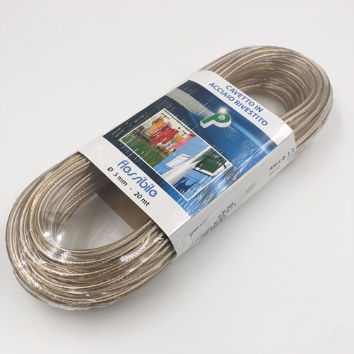 FILOSTENDI ACCIA.PLAST.MM.5 MT 20 A.2036